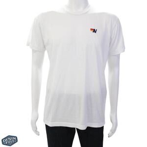 Aviator Nation Men’s Classic Rainbow Logo Short Sleeve Tee – White / Size Large